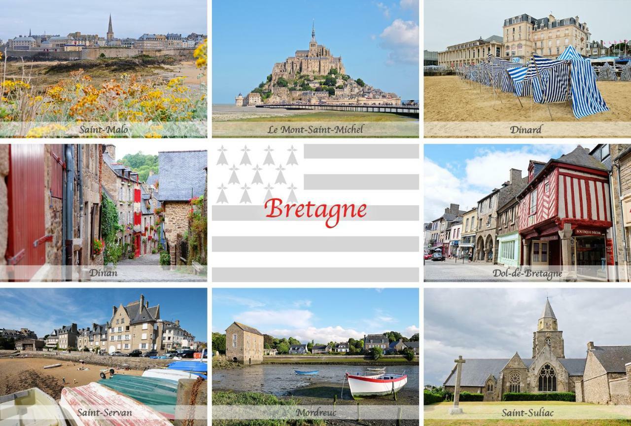 Pleudihen-sur-Rance Le Jardin A Mordreuc B&B 외부 사진